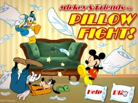 Игра На двоих Бой подушками Игра На двоих Бой подушками