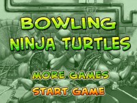 Игра Ниндзя черепашки 2 в боулинге Игра Ниндзя черепашки 2 в боулинге